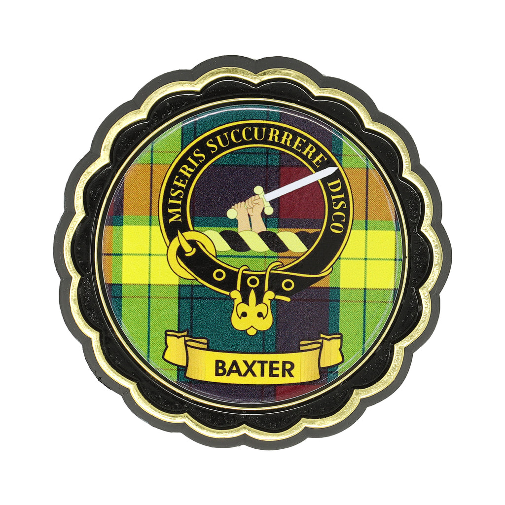 Clan Crest Fridge Magnets Baxter