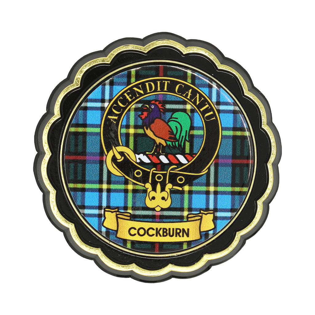 Clan Crest Fridge Magnets Cockburn
