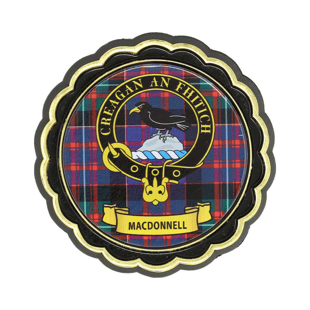 Clan Crest Fridge Magnets Macdonnell