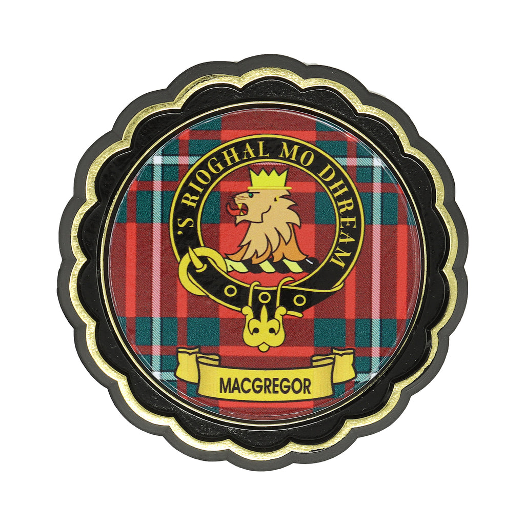 Clan Crest Fridge Magnets Macgregor