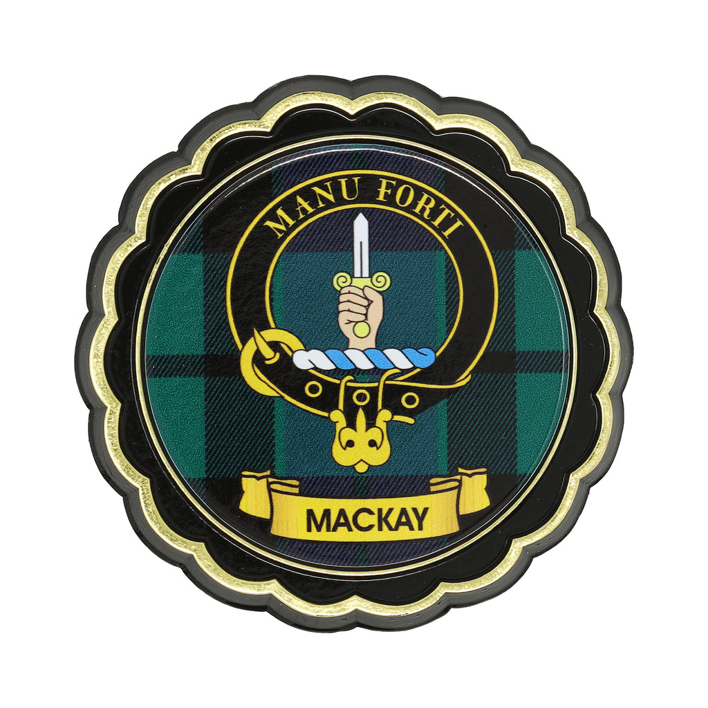 Clan Crest Fridge Magnets Mackay