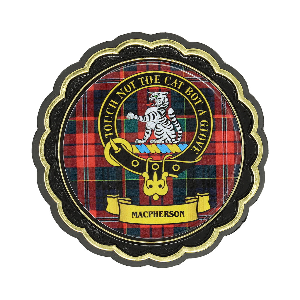 Clan Crest Fridge Magnets Macpherson