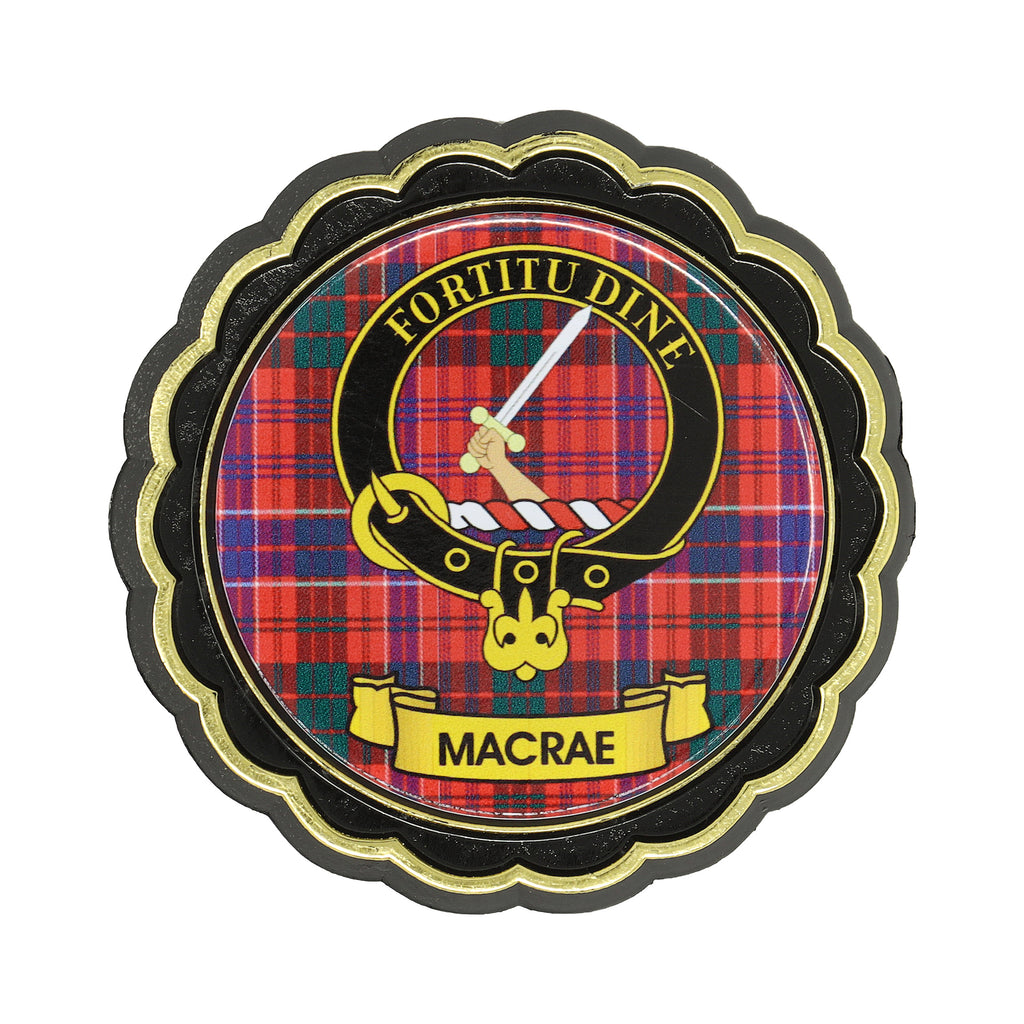 Clan Crest Fridge Magnets Macrae