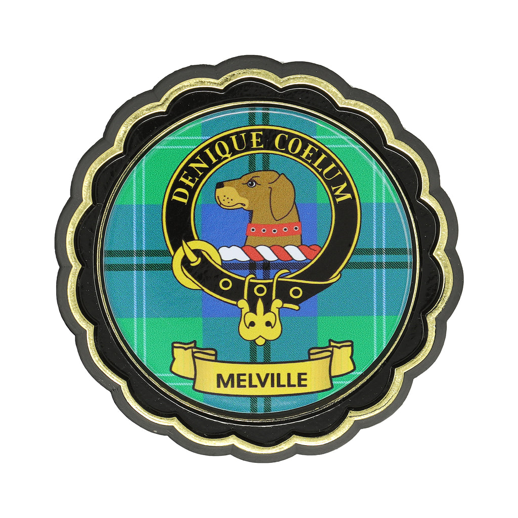 Clan Crest Fridge Magnets Melville