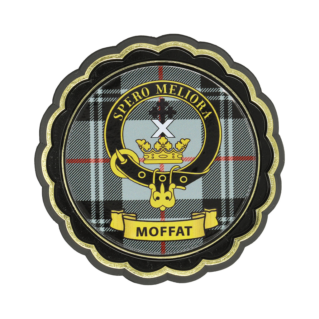 Clan Crest Fridge Magnets Moffat