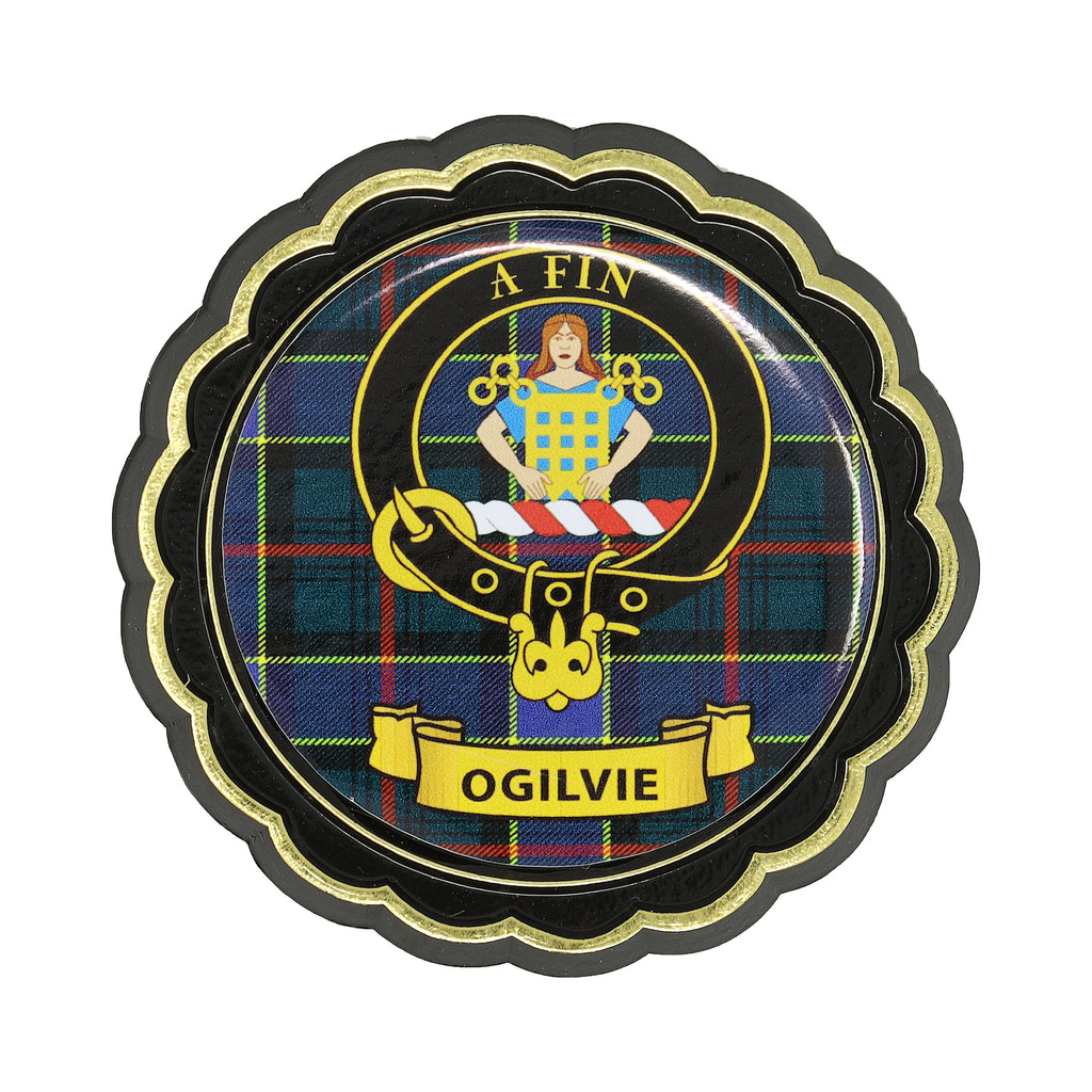 Clan Crest Fridge Magnets Ogilvie