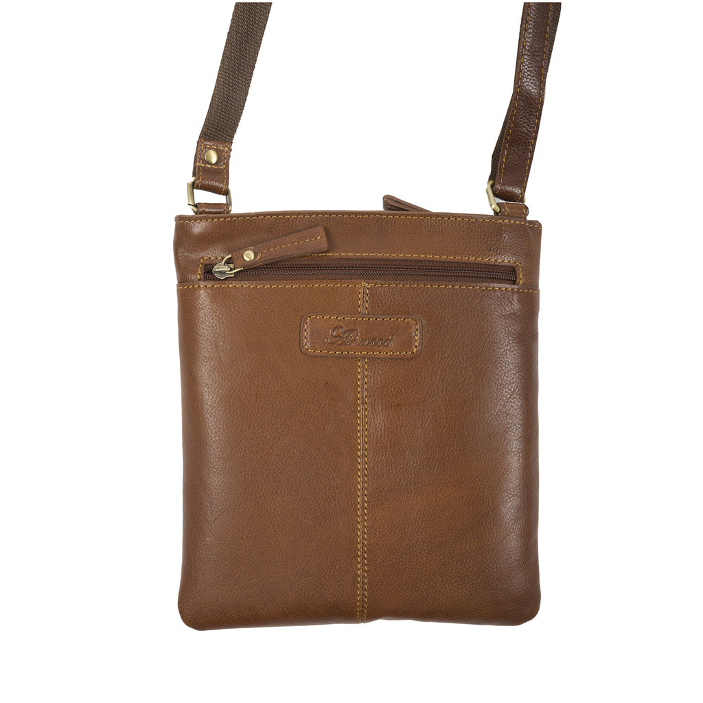 Leather Body Bag 2 Cognac