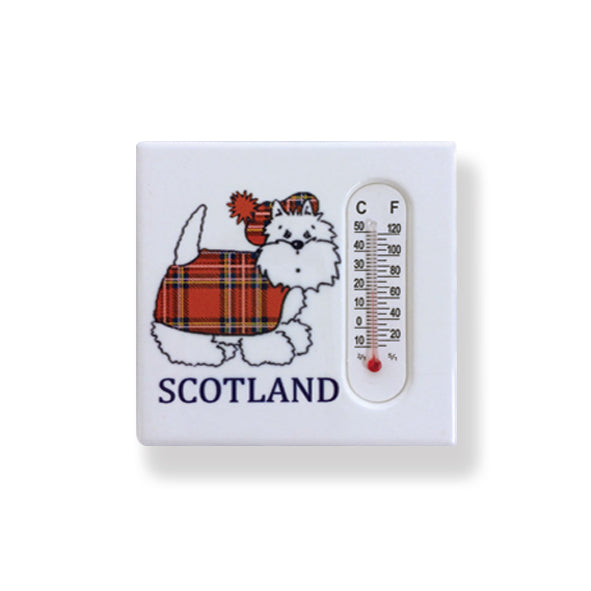 Magnet-Thermometer Tartan Terrier