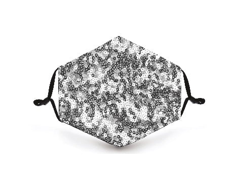 Re-Useable Sequin Mask