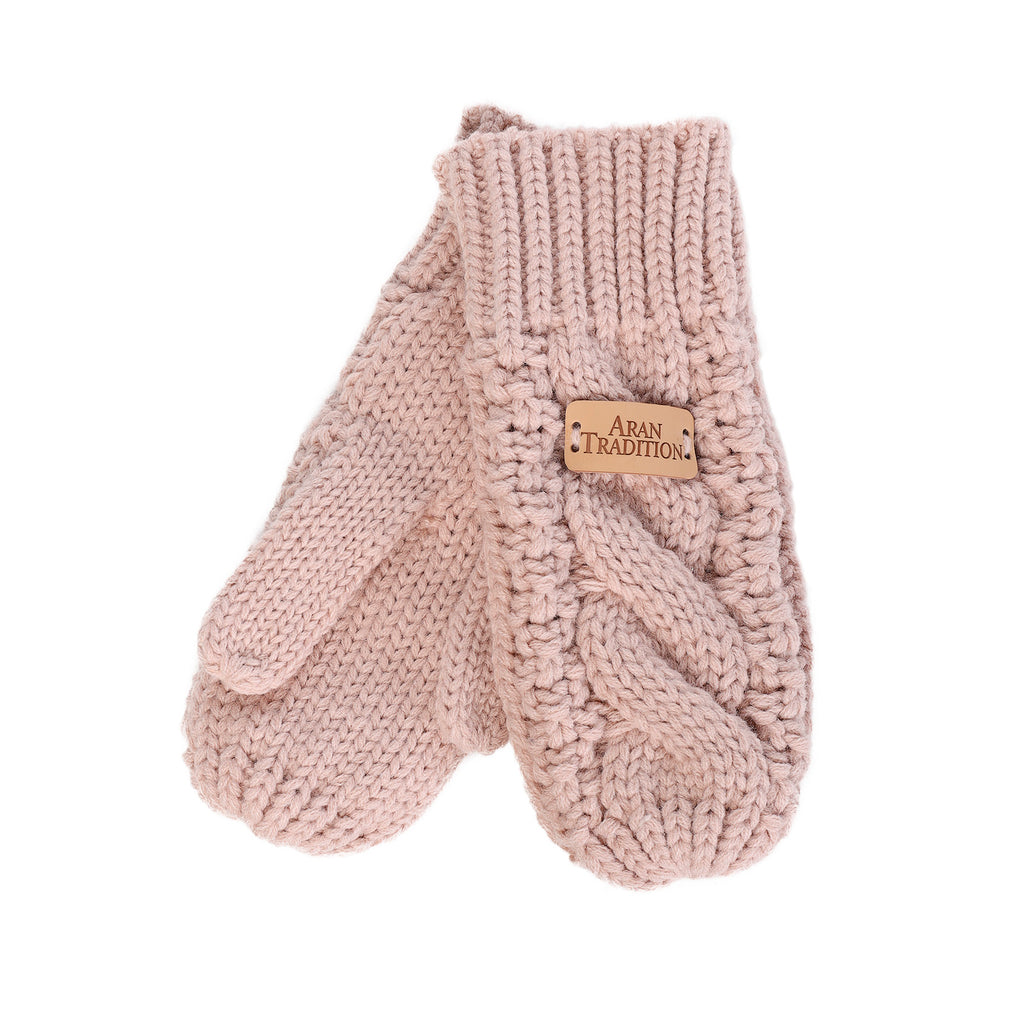 Aran Cable Mitts