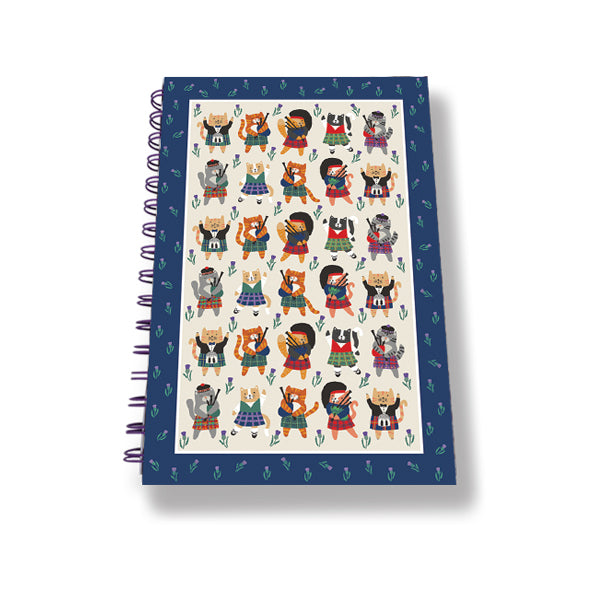 Cats N Kilts Notebook A6