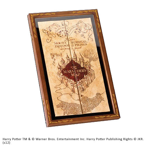 Marauder's Map Display Case