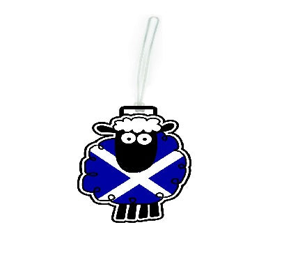 Saltire Sheep Luggage Tag