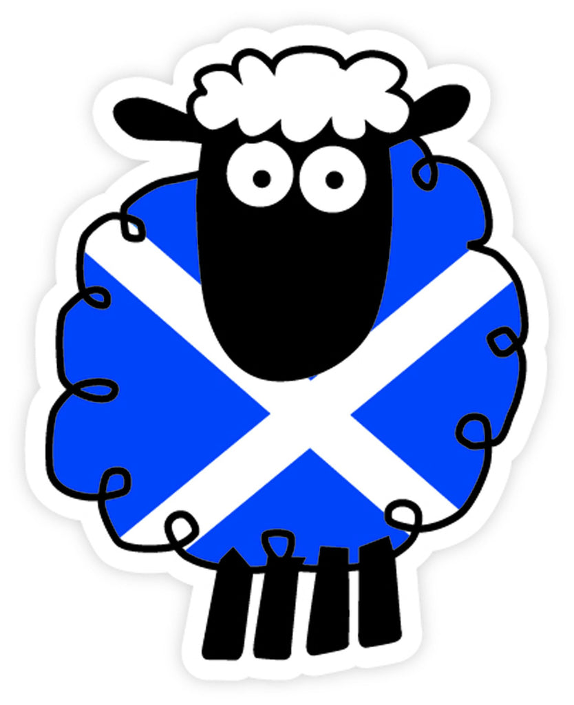 Saltire Sheep Sticker