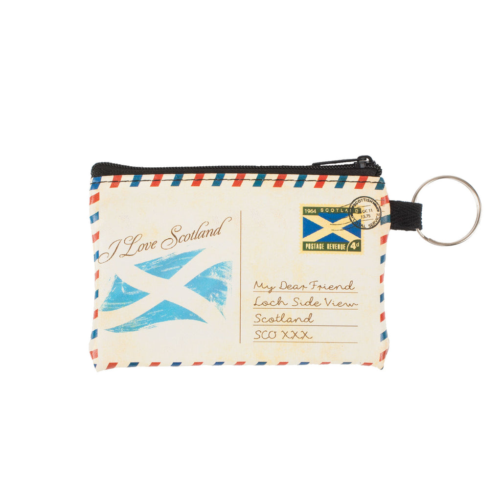 Scotland Airmail Coin Purse