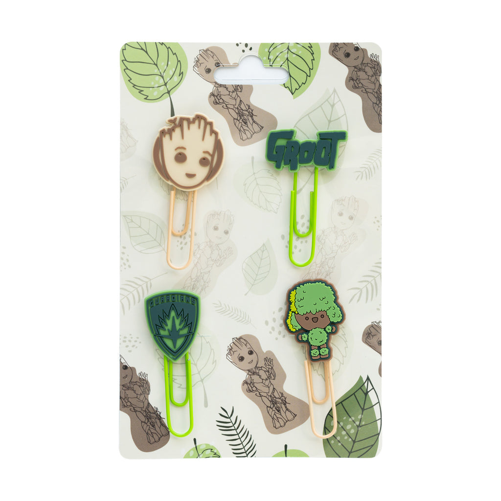 Marvel Groot Paper Clip Set With Topper