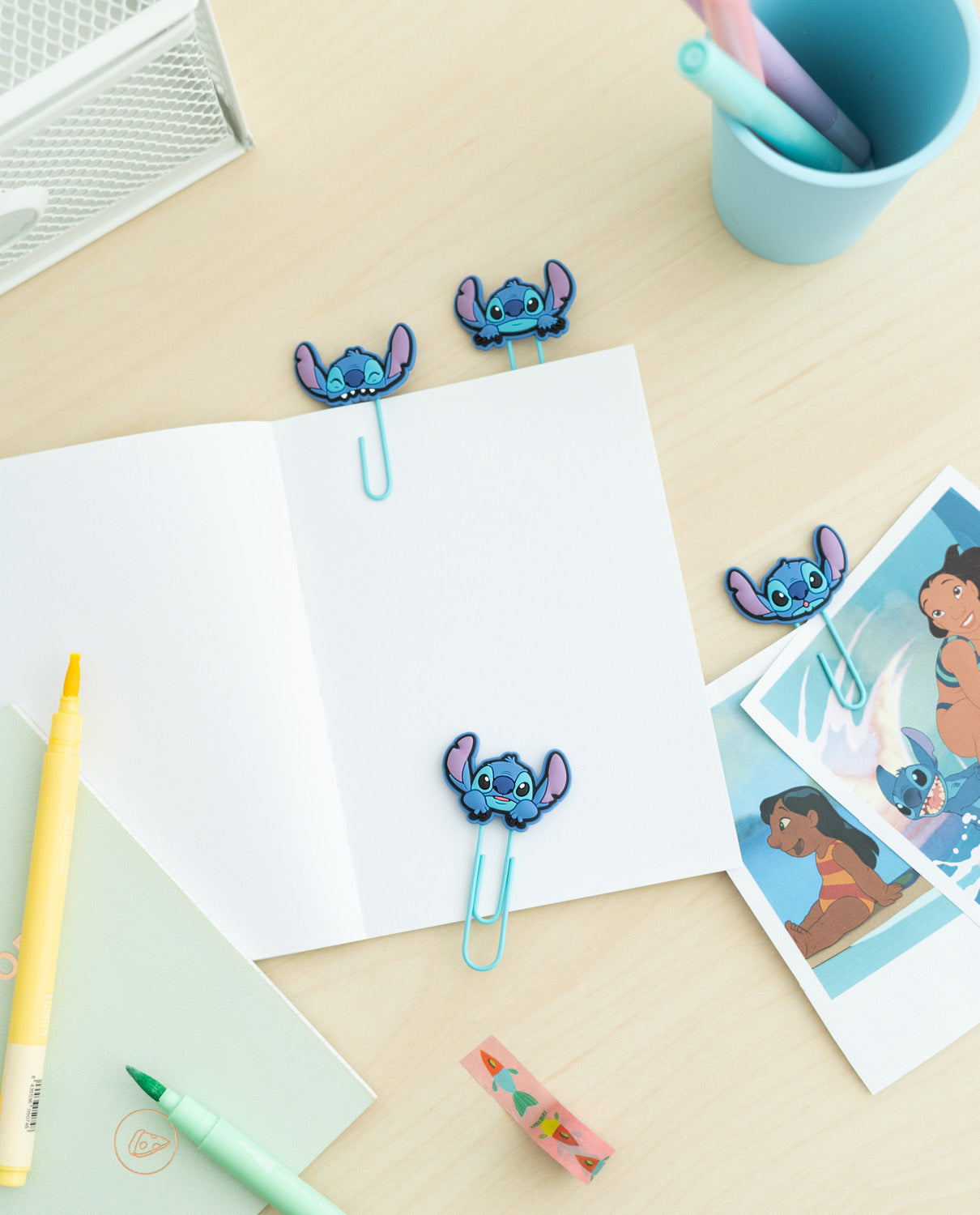 Stitch Tropical Clip Set With Topper | The Scotland Shop