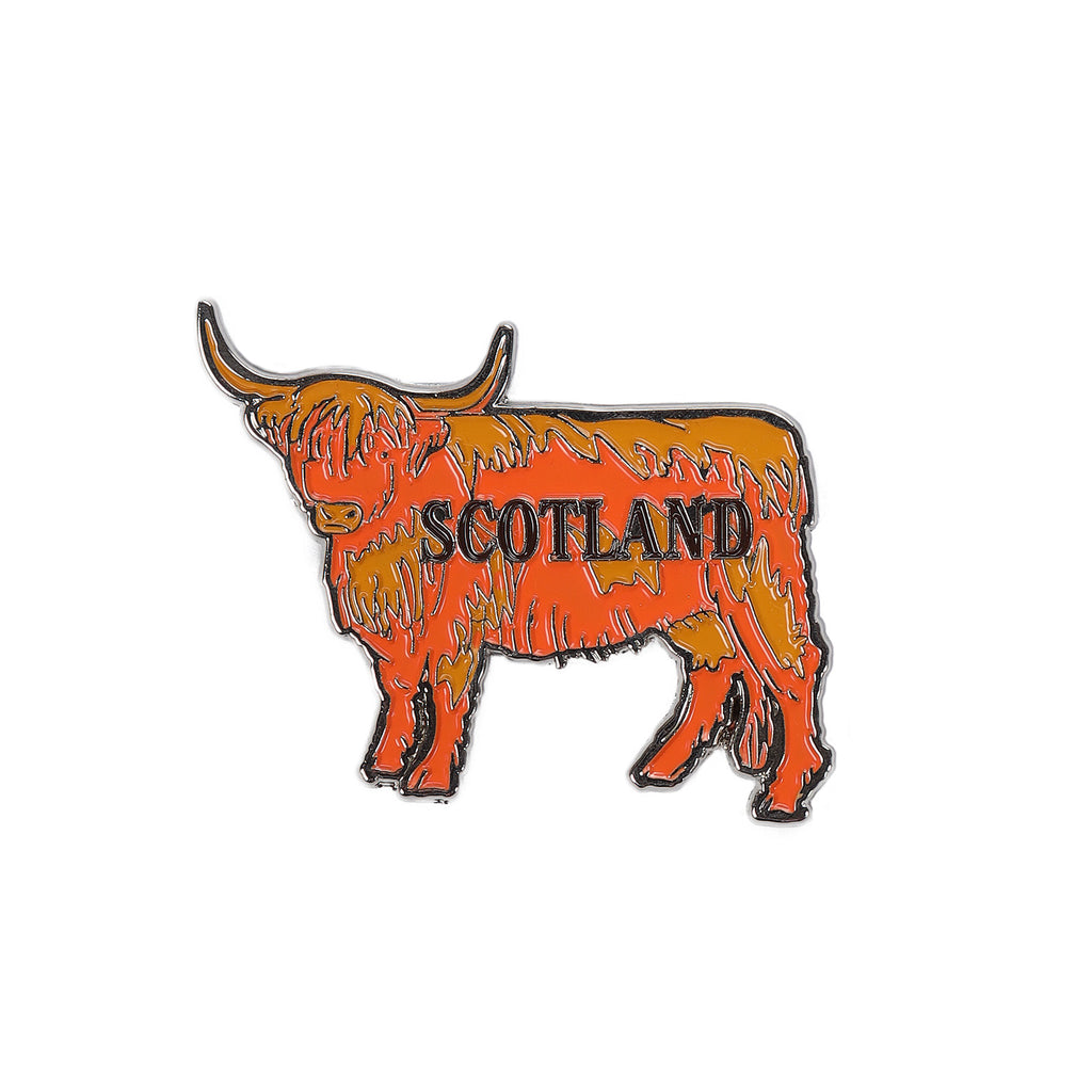 Metal Magnet - Scotland Cow