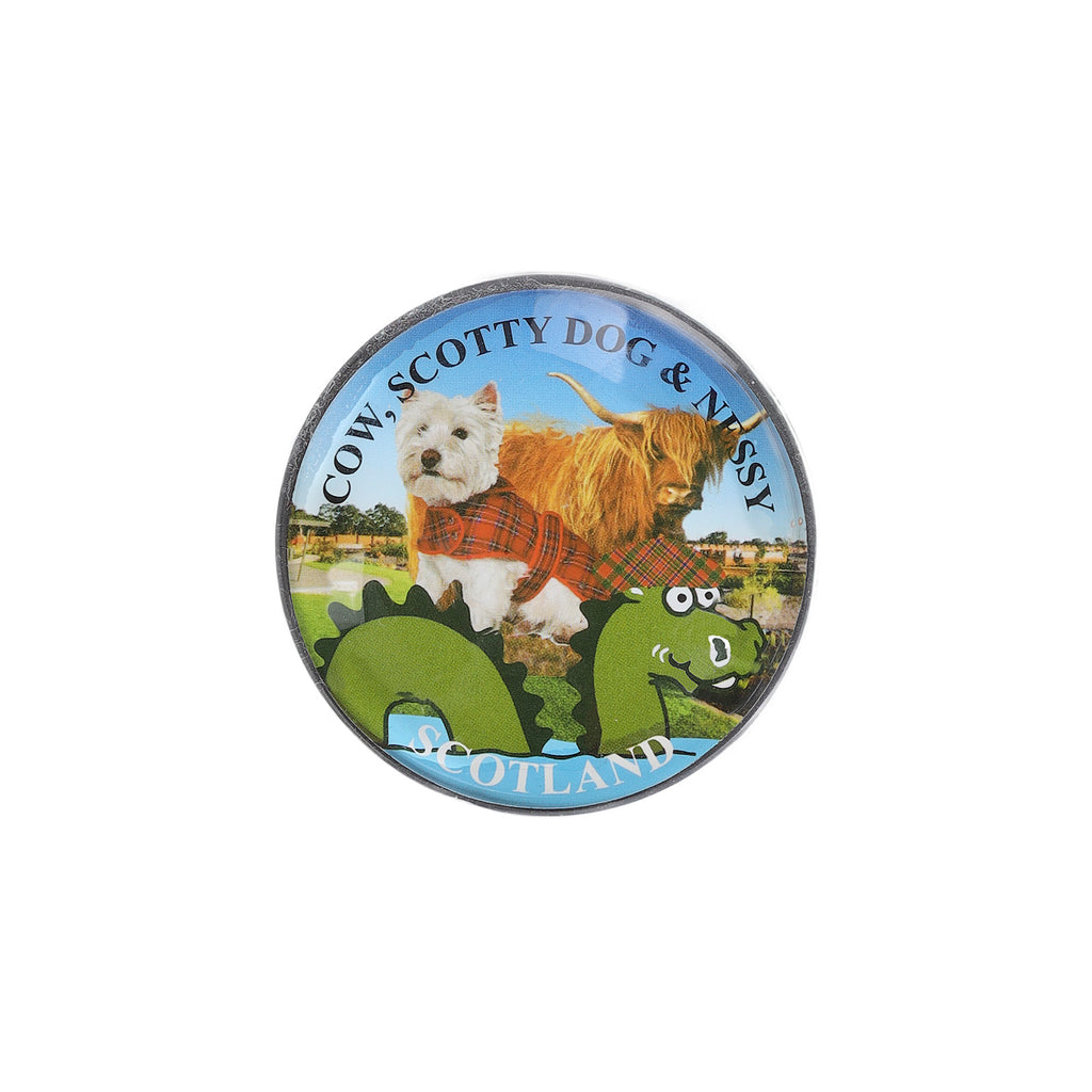 Magnet - Cow/ Dog/ Nessie/ Scotland