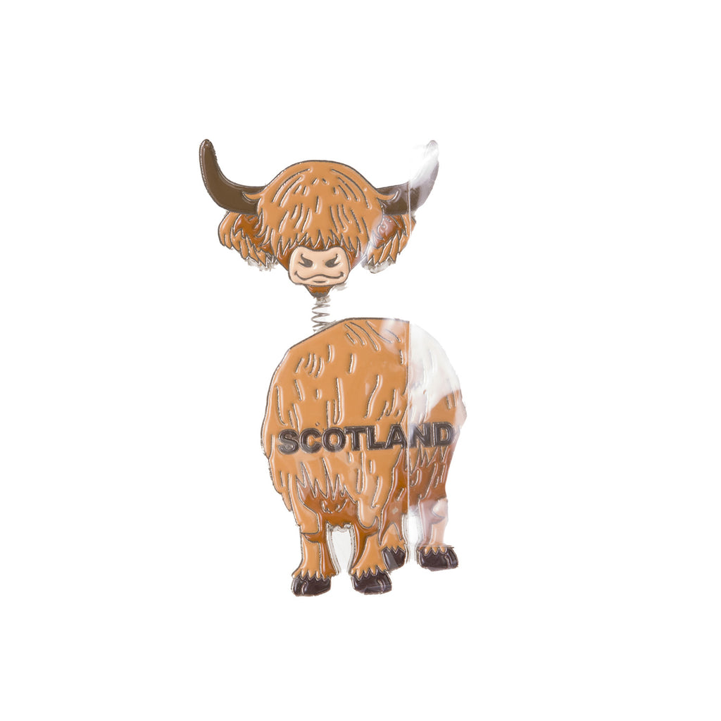 Metal Wobbly Cow Magnet