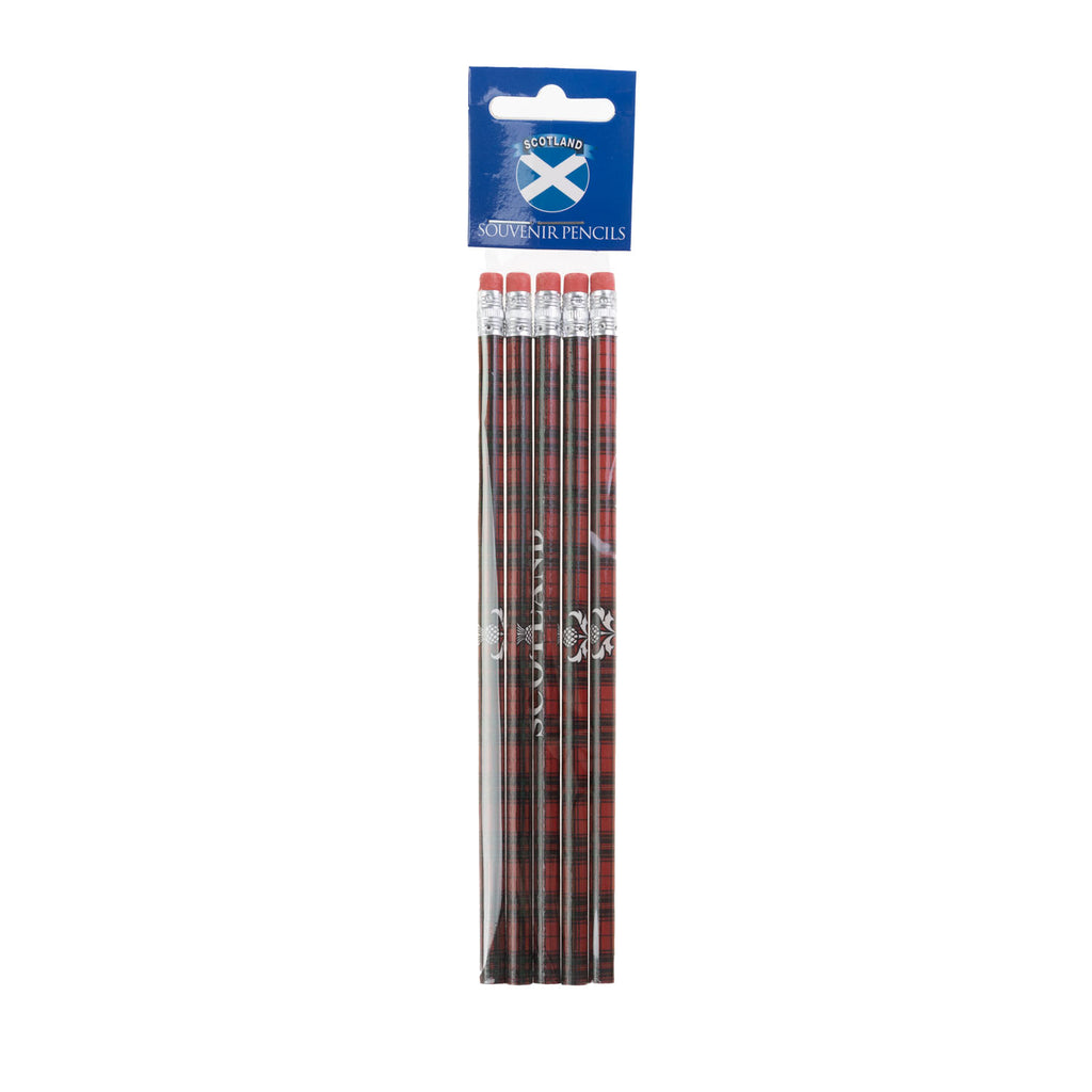 5 Pack Scotland Pencil - St Andrews Flag