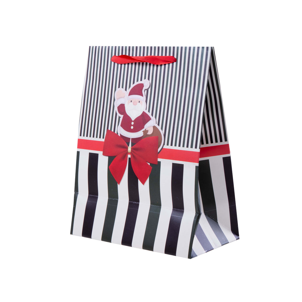 Gift Bag - Santa Bow