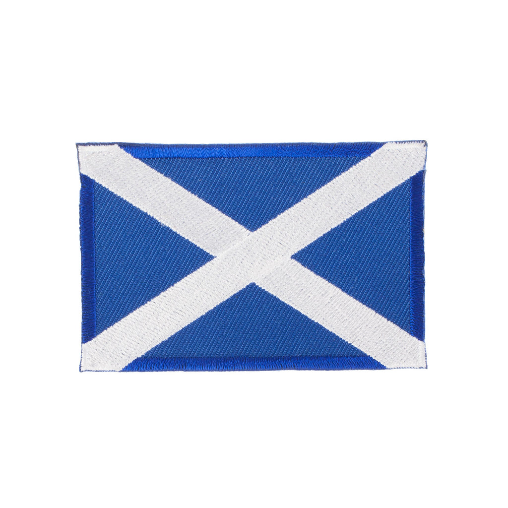 Saltire Oblong Flag Patch