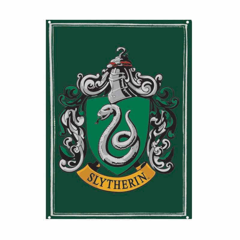 Tin Sign Small - Hp(Slytherin)