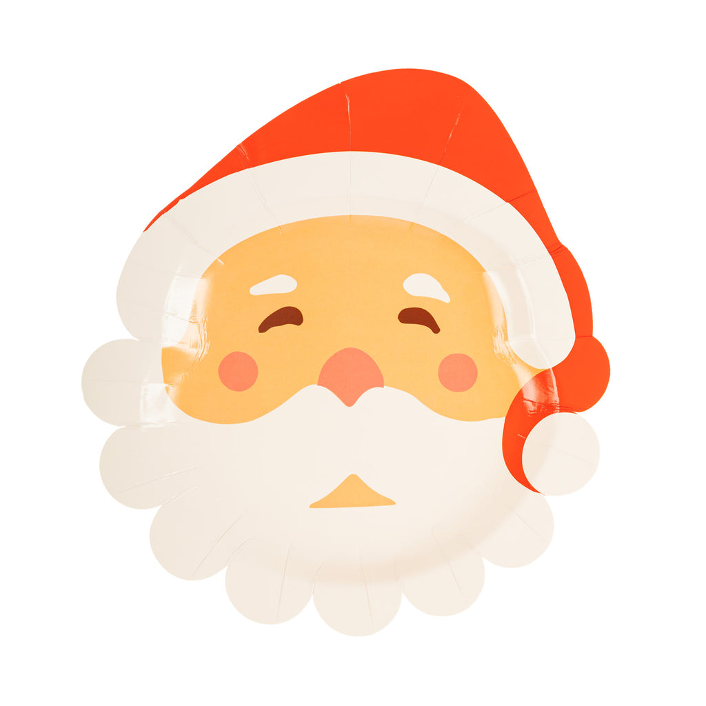 Santa Face Plate