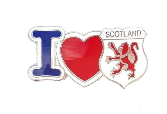 Badge I Love Scotland