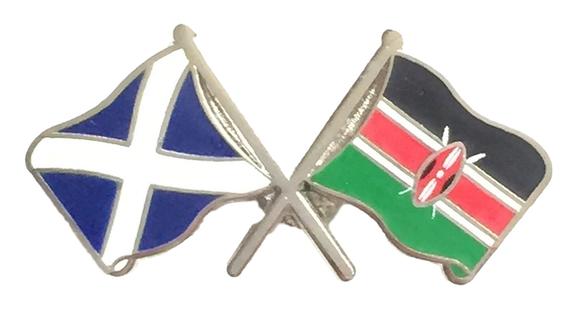 Lapel Badge Scotland/Kenya