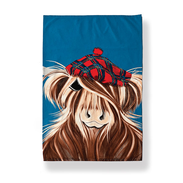Hamish Cow Tea Towel