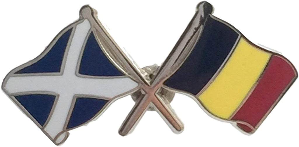 T198 Scotland & Belgium Lapel Pin