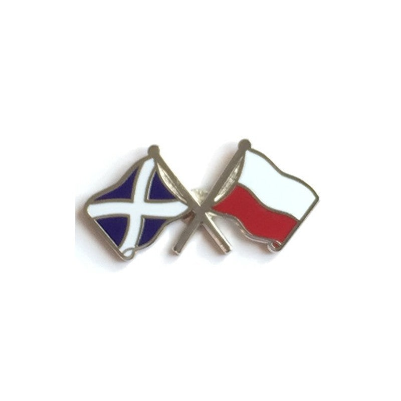 T277 Scotland & Poland Lapel Pin