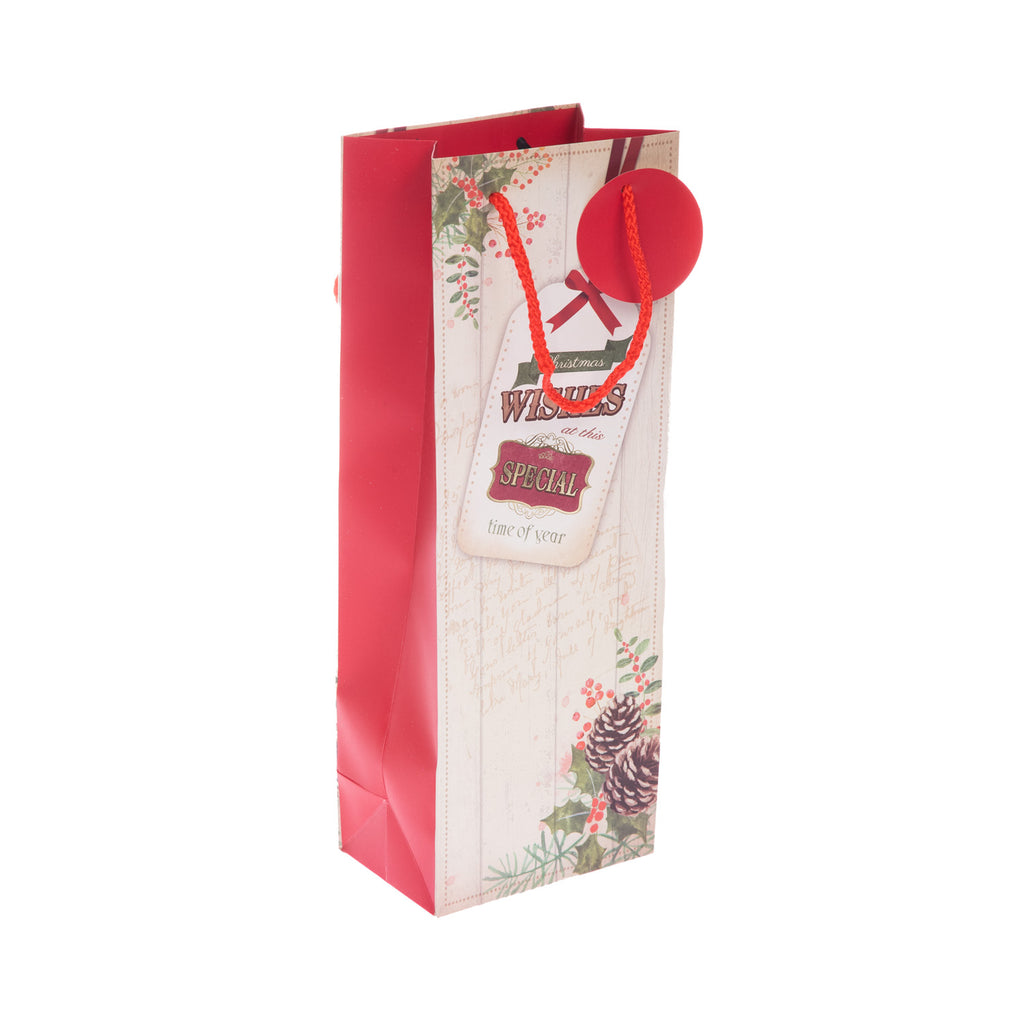Bags, Vintage Text Foil Btl