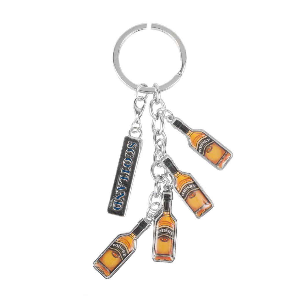 Whiskey Bottle Keyring