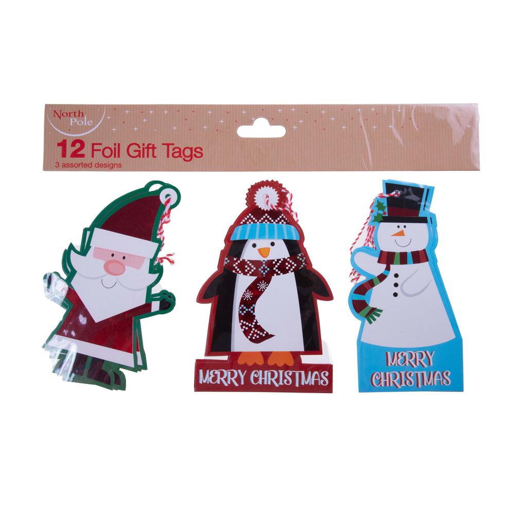 12 Giant Cute Tags