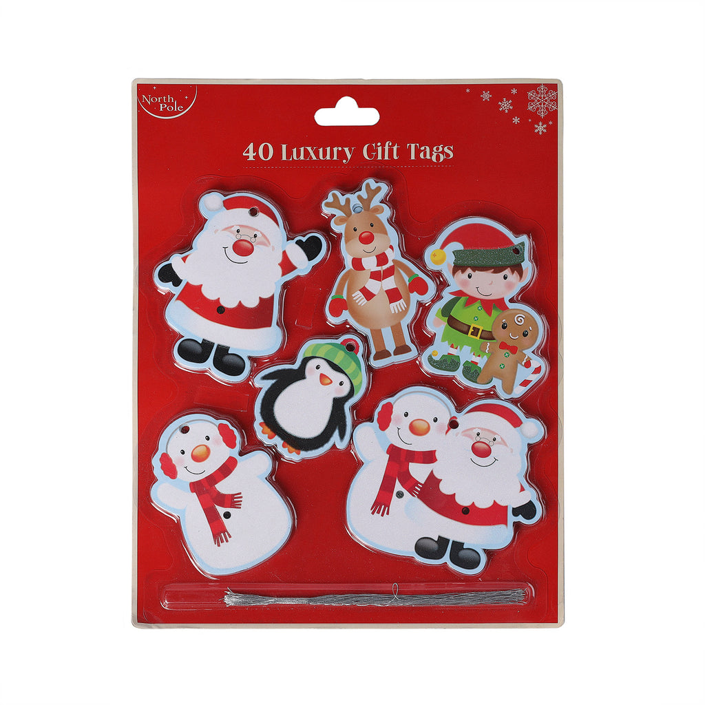 40Pk Luxury Cute G/Tags