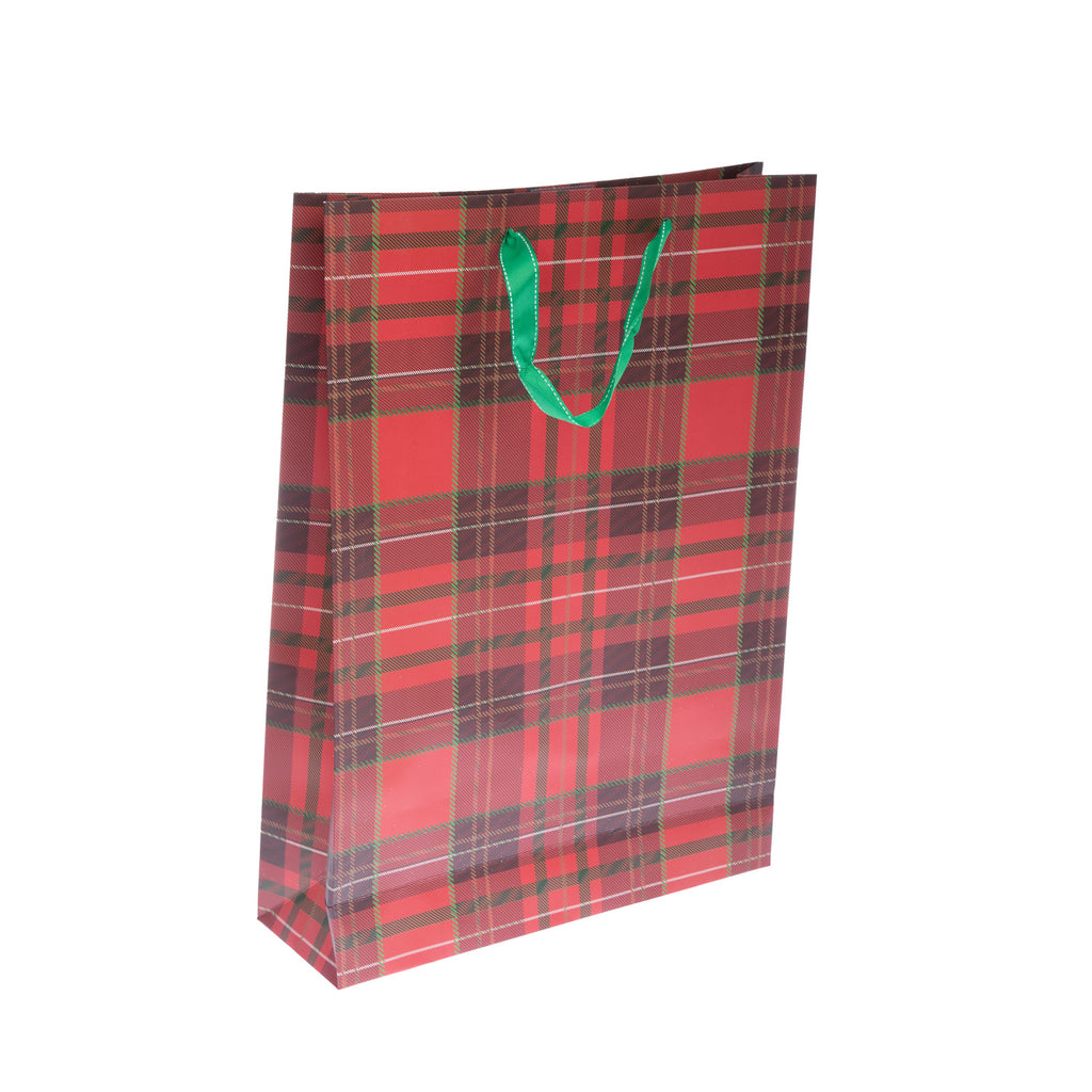Xmas Tartan Xl Bag