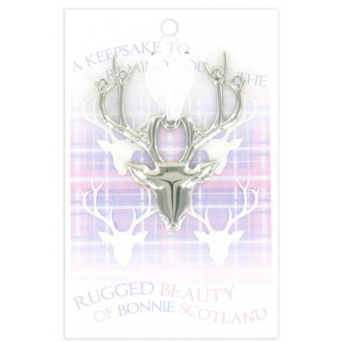 Lg. Stag Head Hanger Keepsake Remind