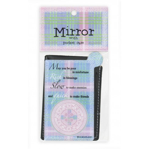 Pocket Mirrors Celtic Blue