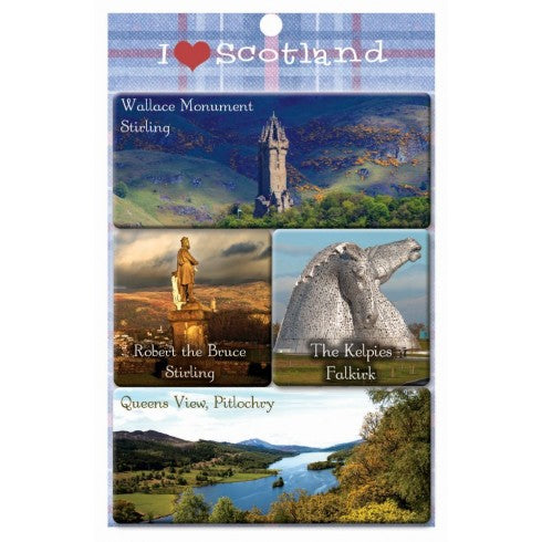 I Love Scotland Multi Magnet