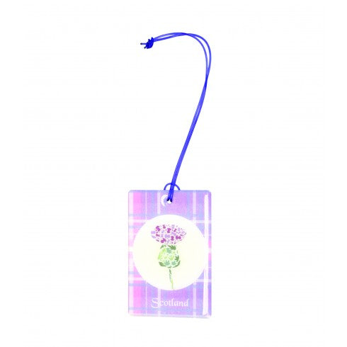 Luggage Label Thistle