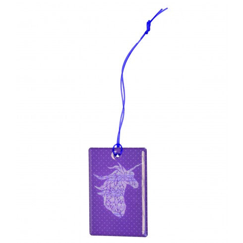 Luggage Label Stag Blue
